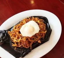 铁板蔬菜面