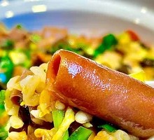 Sea Cucumber Rice Toss