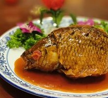 天津代表菜罾蹦鲤鱼