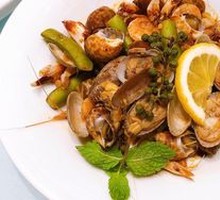 Mixed Seafood in Sauce