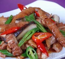 Spicy Pepper and Pig Intestines