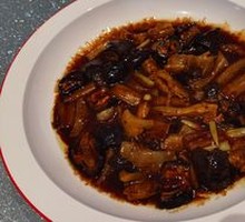 Braised Sea Cucumber with Green Onion