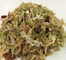 虾子炒圆白菜