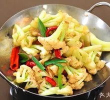 Spicy Cauliflower in Hot Pot