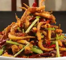Stir-Fried Squid Rings