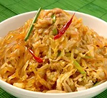 Sour Cabbage and Pork Stir-Fried Noodles