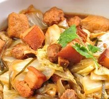 Braised Pork with Chinese Cabbage