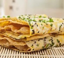 Meat Floss Pancake