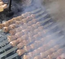 Grilled Chicken Hearts