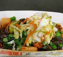 Black and White Stinky Tofu Combo