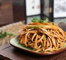 Spiced Tofu Noodles Salad
