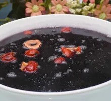 Black Rice and Red Date Porridge