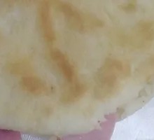 烤饼夹鸡排