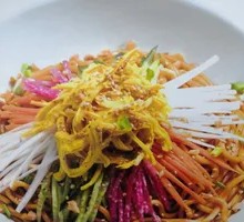 Chicken Noodle Salad with Sesame Sauce