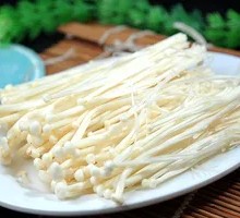 Aluminum-Wrapped Enoki Mushrooms