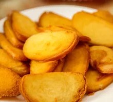 Fried Steamed Bun Slices