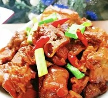 炒猪蹄肉