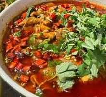 Duck Blood and Intestines