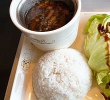 卤肉香菇饭