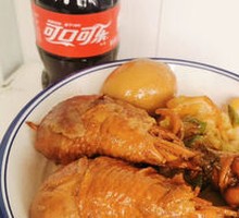 五折炖双鸡腿饭