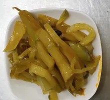 Pickled Mustard Greens Strips