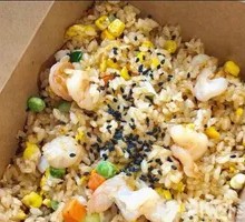 Colorful Shrimp Fried Rice