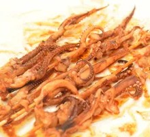 Grilled Squid Tentacles