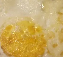 Scallion pancake with egg