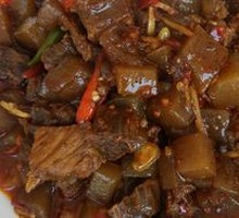 魔芋烧牛肉
