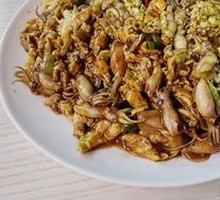Egg Stir-Fried with Cuttlefish