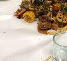Hand-grab Seafood