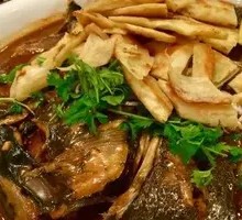 Fish Head with Flatbread