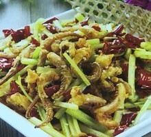 Stir-Fried Squid Rings