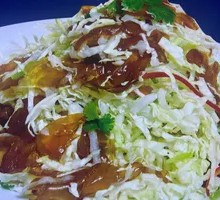 菜心蜇皮