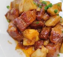 茨菇烧五花肉
