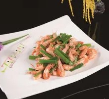 葱爆虾