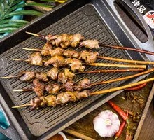 Lamb Skewers with Red Willow