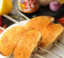 Steamed bun slices