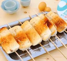 Grilled Steamed Bun Slices