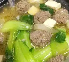Hot Pot Lamb Meatballs