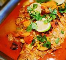 Thai Tom Yum Grilled Fish