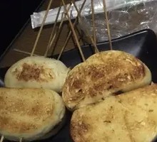 Steamed bun slices
