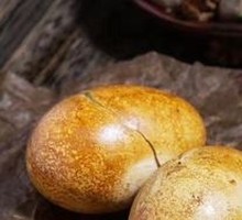 小葱拌熏鹅蛋