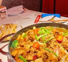 Saucy Spicy Stir-Fried Chicken