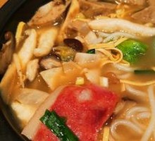Mushroom Soup Noodles