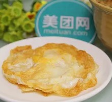 原味烧饼夹煎蛋