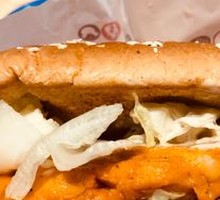 Fruitwood-Flavored Chicken Burger