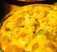 奥尔良烤肉披萨