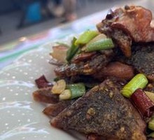 Fern Root Stir-Fried with Preserved Pork