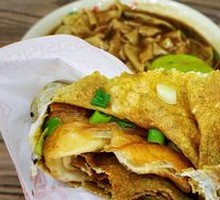 煎饼双鸡蛋单果子